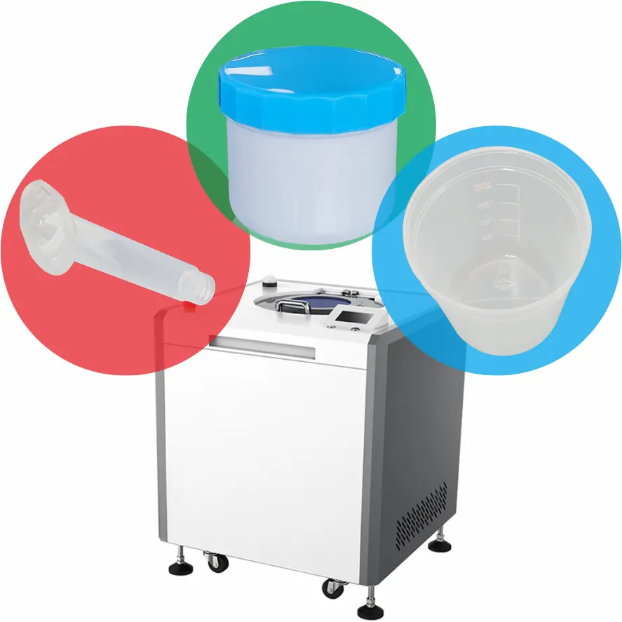 Customized Syringe Disposable Cup Non Standard Containers Planetary Centrifugal Mixer 1
