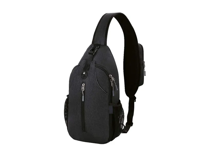 Weiju Brand Leather Bum Bags OEM WJ-WAIST014F Sling Bag Chest Pack Travel China 2