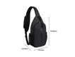Weiju Brand Leather Bum Bags OEM WJ-WAIST014F Sling Bag Chest Pack Travel China 4