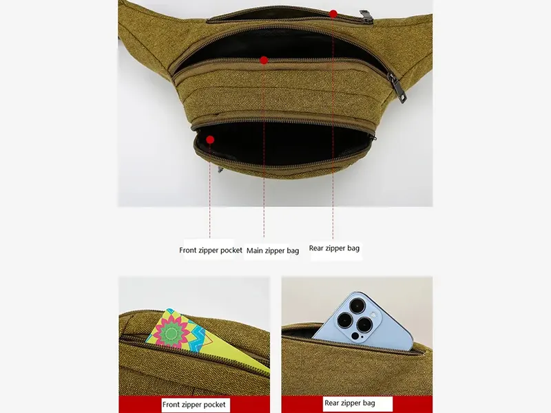 Weiju Bum Bag for Men for House 6