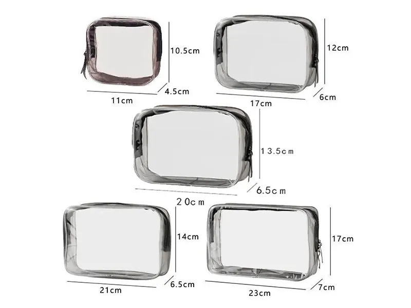 Standard Travel Cosmetic Bags Portable Zipper Cosmetic Bag Series Best Brand 3