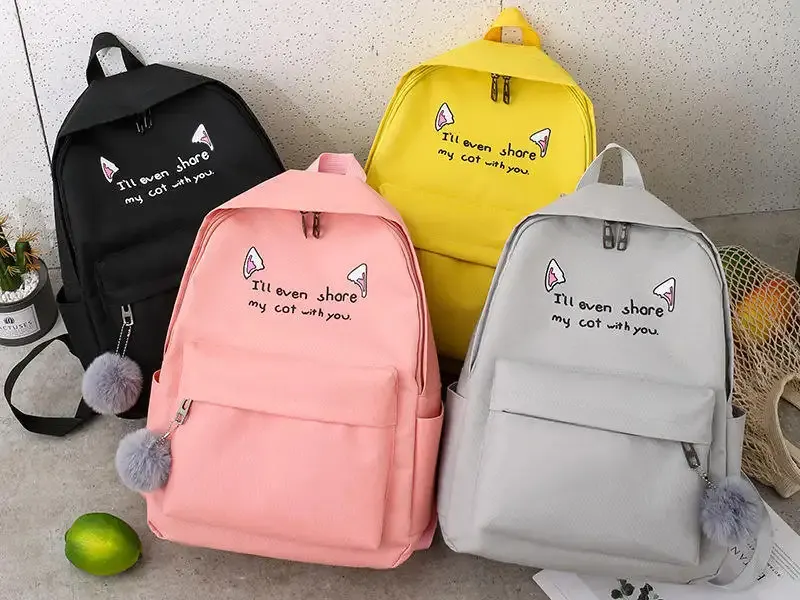 Teacher Bookbag ENGLAND STYLE Letter Weiju Company Customized Logo Printing 3