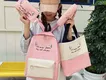 Teacher Bookbag ENGLAND STYLE Letter Weiju Company Customized Logo Printing 4