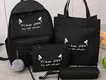 Teacher Bookbag ENGLAND STYLE Letter Weiju Company Customized Logo Printing 5