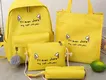 Teacher Bookbag ENGLAND STYLE Letter Weiju Company Customized Logo Printing 6