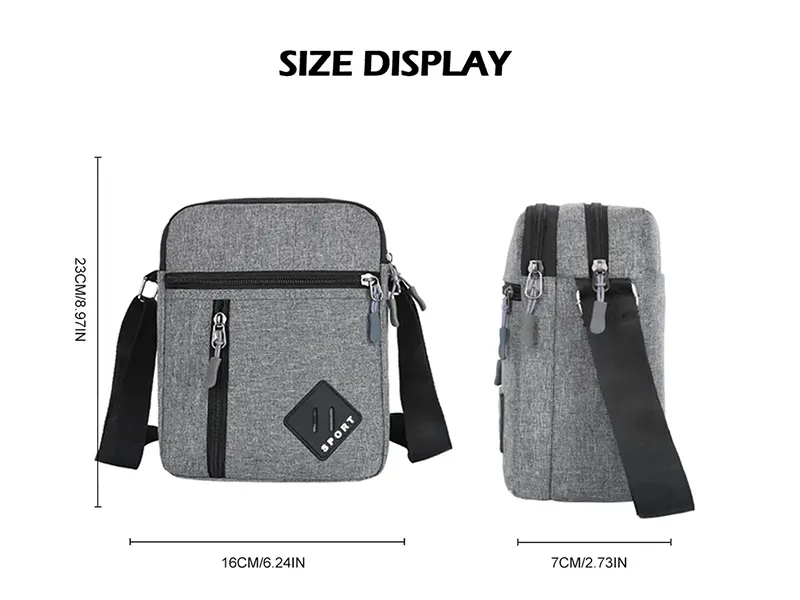 Leather Tote Bag Men's Messenger Bag Leather Tote Bag Casual Company 7