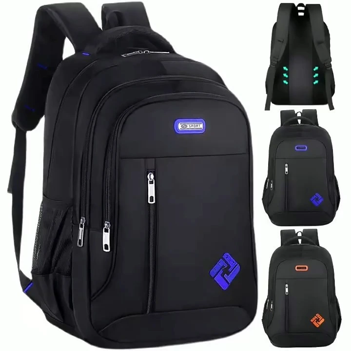 Hot selling custom LOGO kid school bags large capacity waterproof school travel backpacks business laptop bags with logo 1