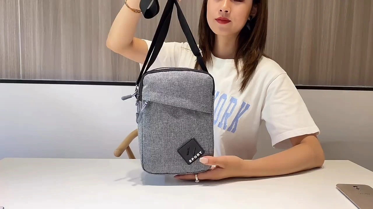 Sac de messager pour hommes chauds sacs à bandoulière imperméables pour hommes petit sac à bandoulière pour les affaires de travail 1