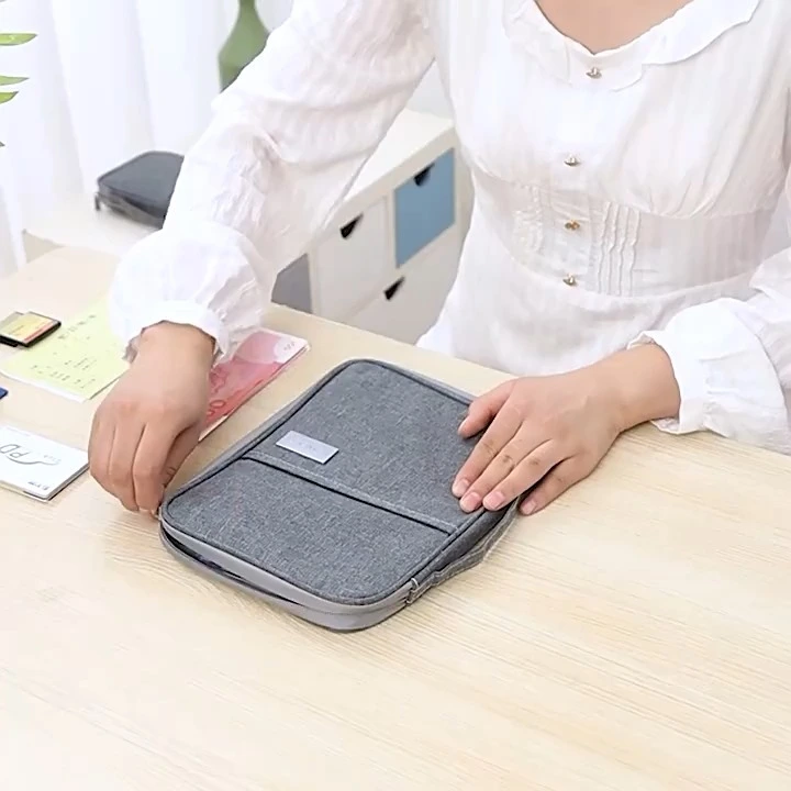 Travel Wallet Passport Credit ID Card Holder Organizer Cash Holder Document Bag Multifunction Purse Travel Pack Clutch 1