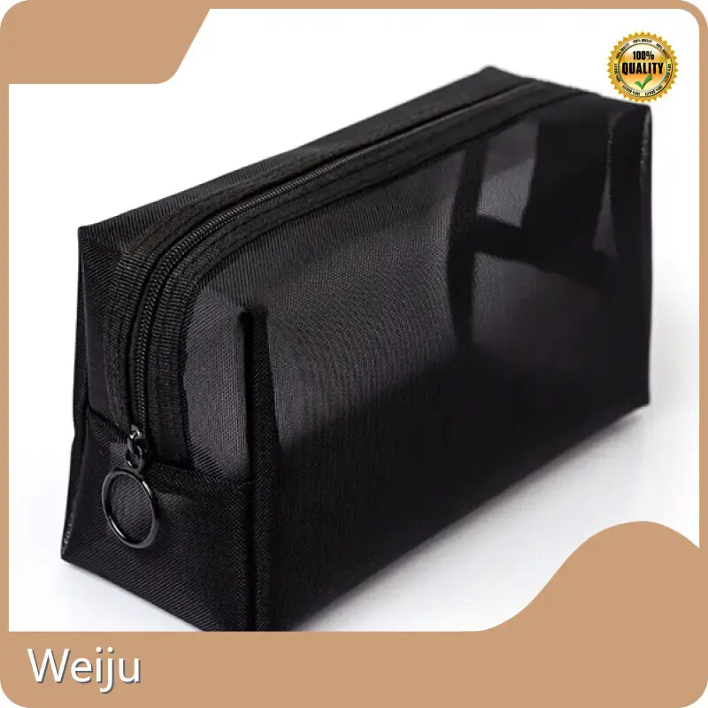 Weiju Brand Transparent Makeup Bag FactoryZhejiang Mesh 1