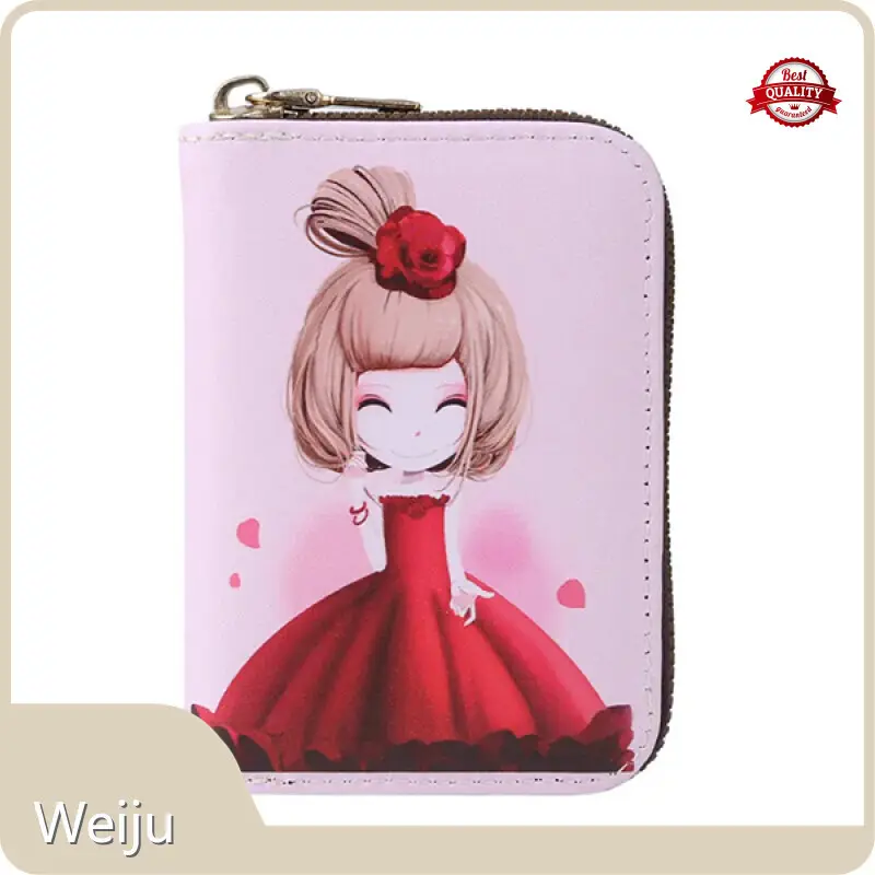 Quality Weiju Brand Black HandbagScreen Print 1