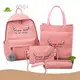Weiju Dimension Black Schoolbag Customized Logo Printing Bulk Buy 1