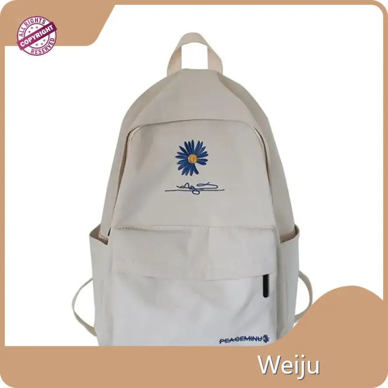 Popular Bookbags Weiju Brand Children School Bag Backpack Accept Customized Logo Manufacture 1