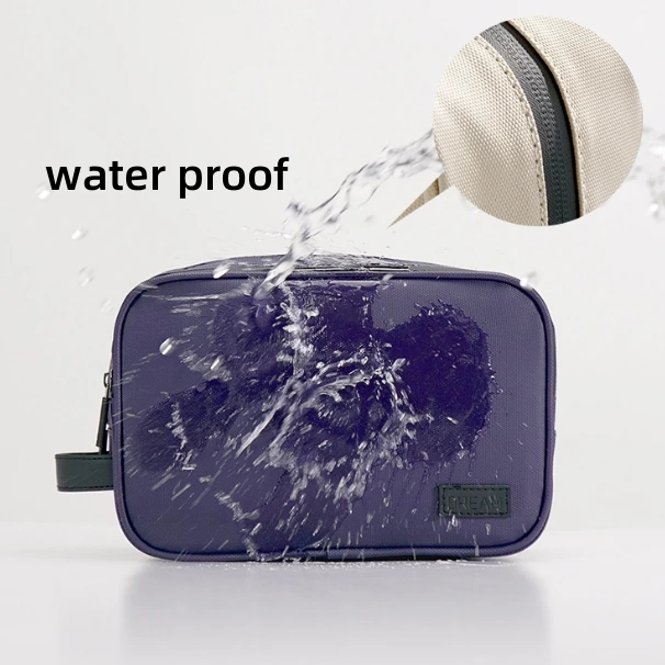 Wholesale Promotion Custom Logo Waterproof Travel Toiletry Cosmetic Organizer Makeup Bags 1