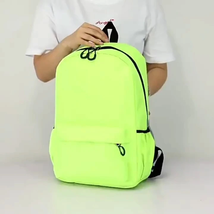 Factory bon marché Custom Children Boys Girls School Sacs Bookbag Books Custom Logo Printing Polyester School Sac à dos pour les adolescents 1