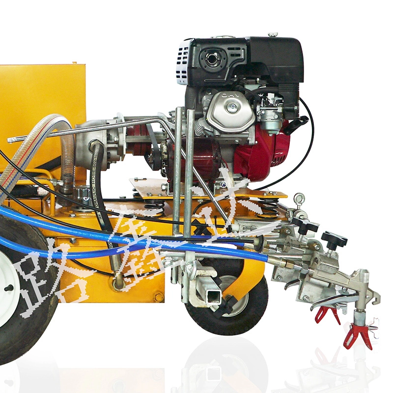 LXD-18L high pressure airless cold paint spray road marking machine 1