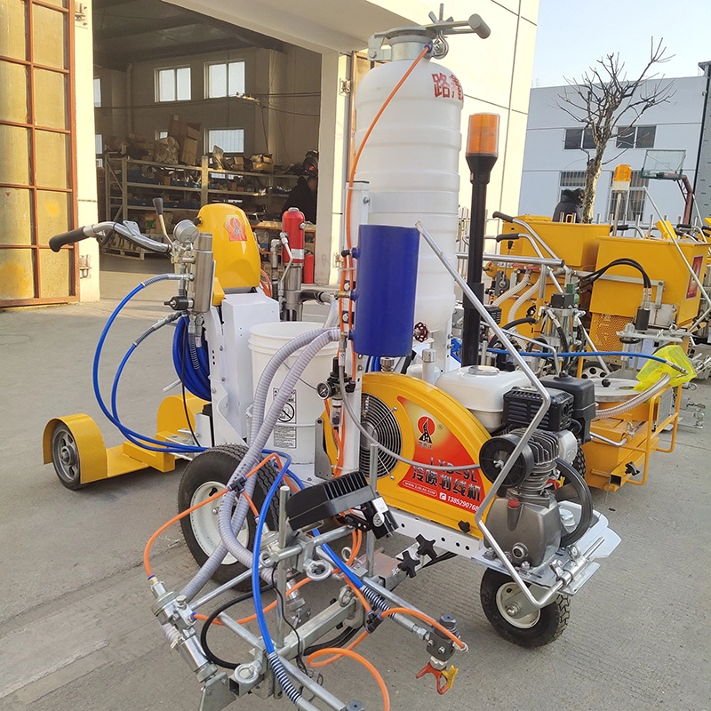 LXD-9L self propelled automatic cold paint spray road marking machine 1
