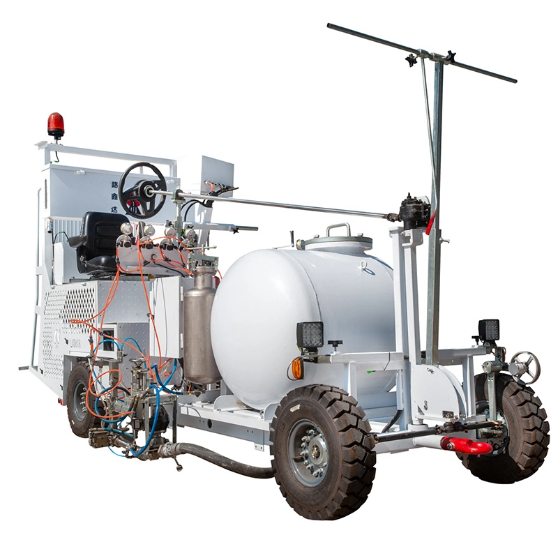 Driving type road marking machine for cold plastic-spotline 1