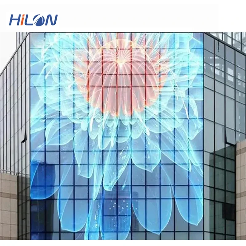 Transparent Glass Led Display Screen Indoor/outdoor Advertising Video Wall Panel 1