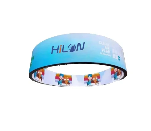 Full Color Hd Led Screen Video Hd Advertising Supplies Display Led Flexible Screen 1