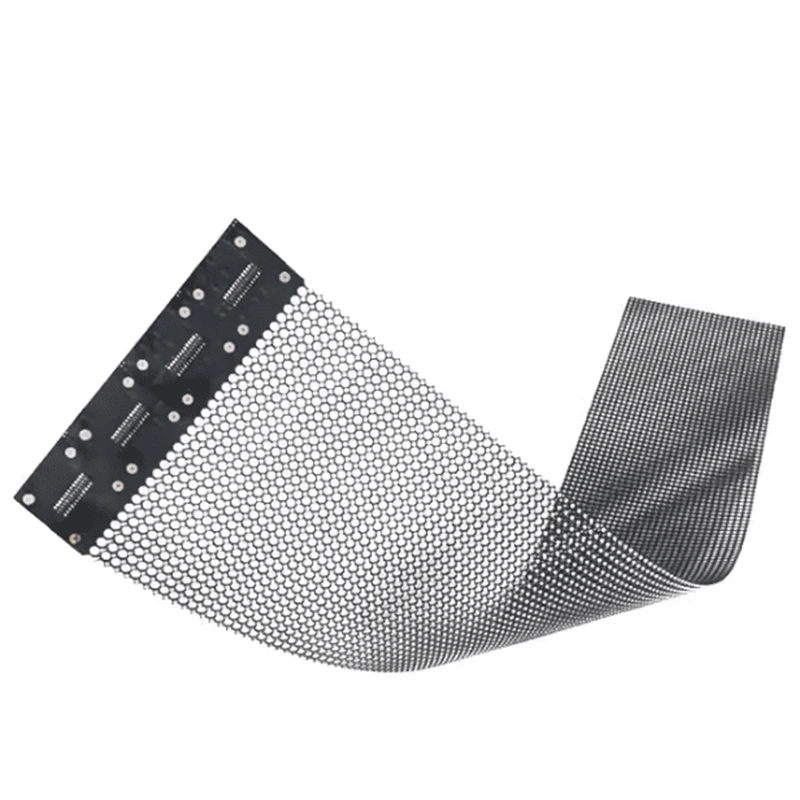 Double-sided Holographic Transparent LED Display 1