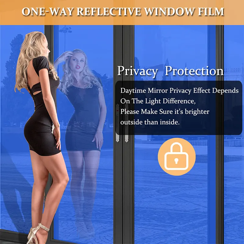 Top 1 Way Mirror Window Film Factory 6
