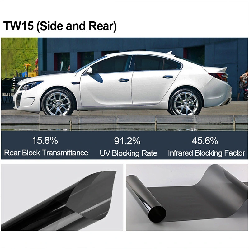 Harvakids ナノセラミックカーウィンドウティント断熱フィルム TW15 1