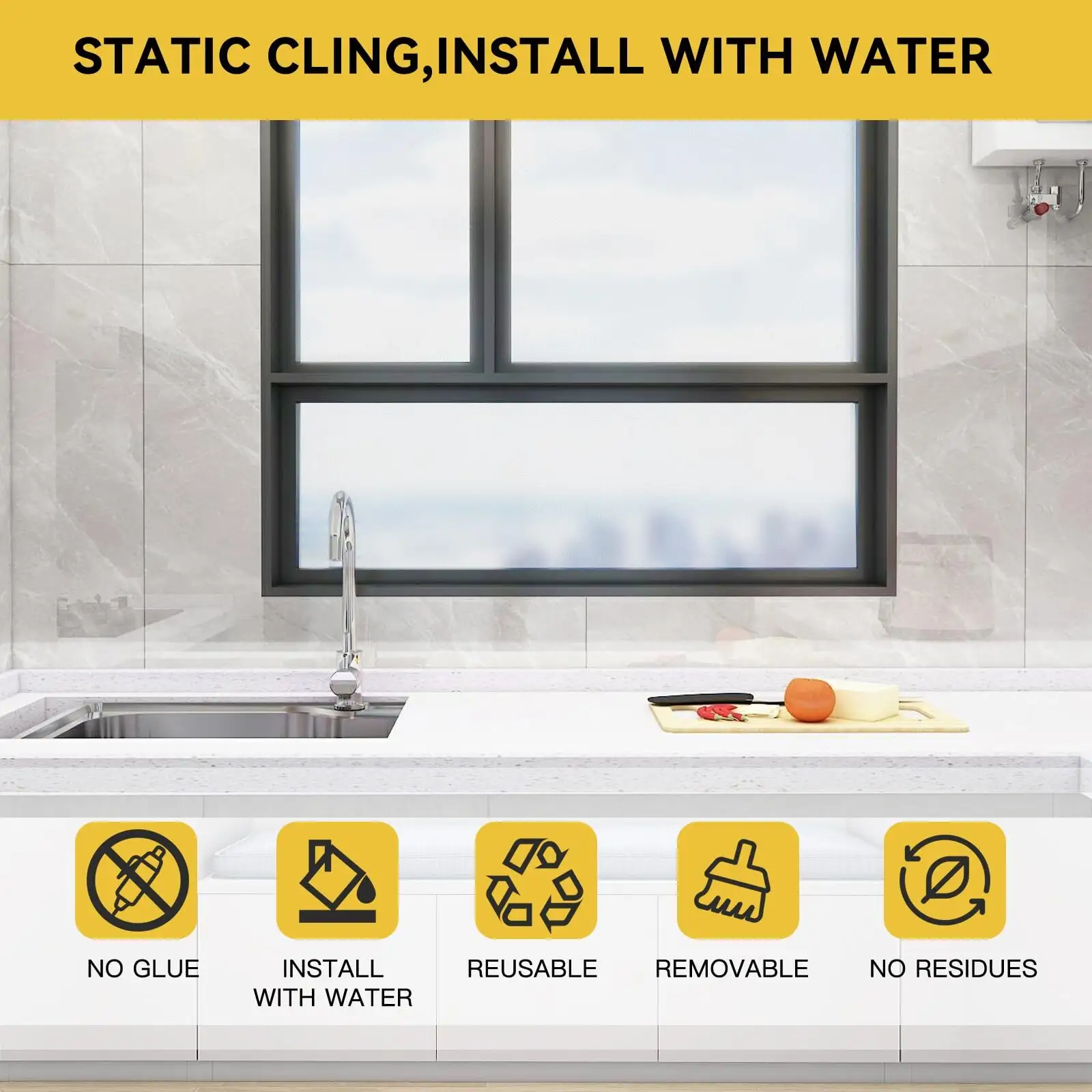 Bathroom Privacy Window Film Suppliers 5