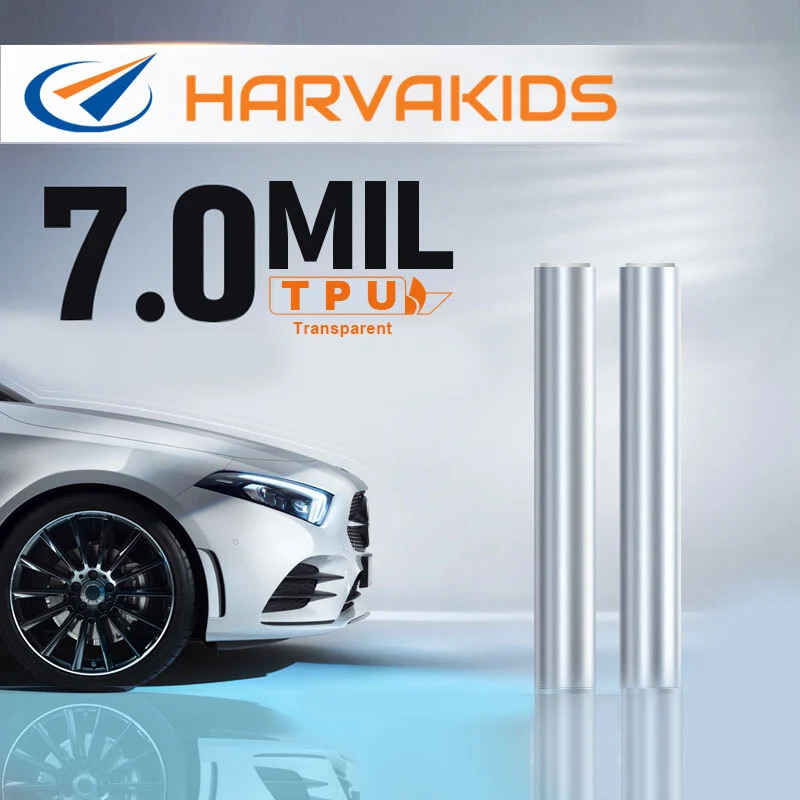Harvakids 7.0mil TPU Clear Car Paint Protection Film H70 1