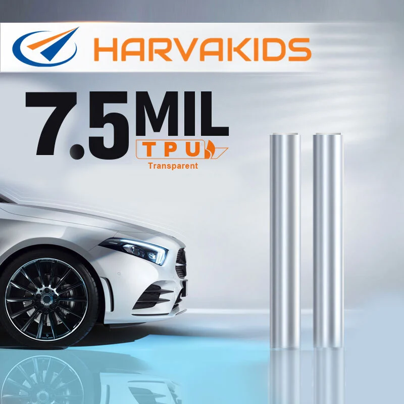 I-Harvakids 7.5mil Clear Transparent Aliphatic TPU Car Paint Protection Film H75 1