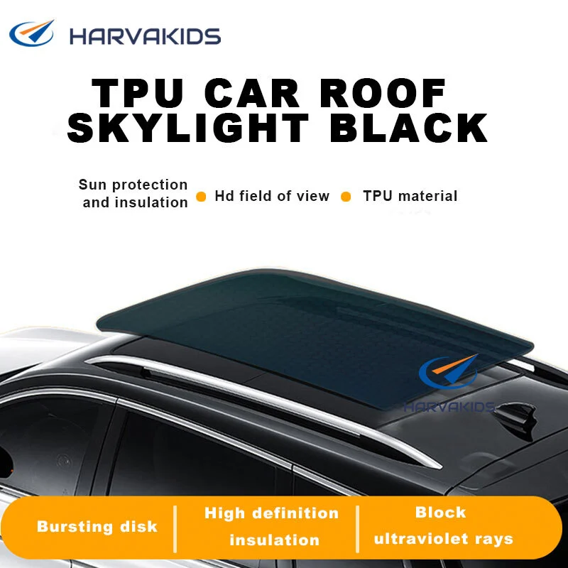 Harvakids 8.5mil TPU スカイライト ブラック PPF 車用オートルーフウィンドウフィルム -1715766124588473 1