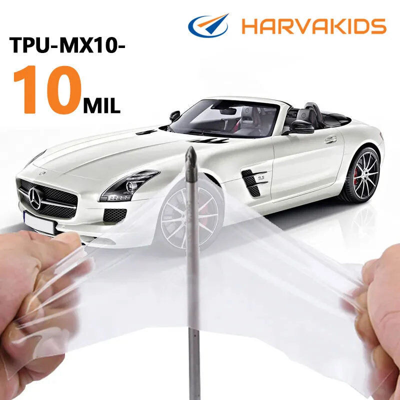 Harvakids 10mil 自己修復光沢 TPU ペイント保護フィルム 1