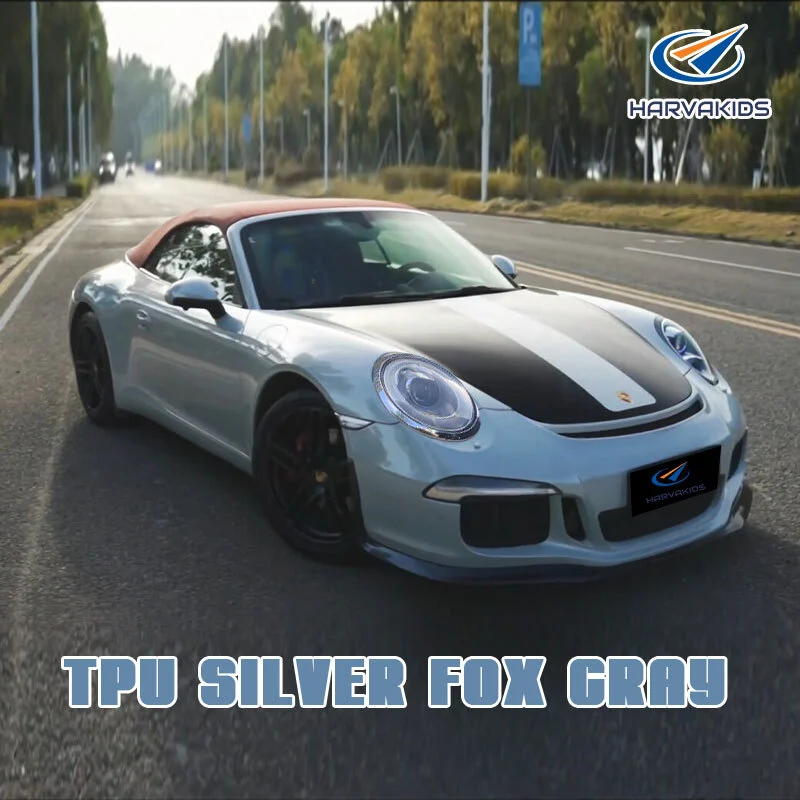 Harvakids TPU Silver Fox Grey Car Ukugoqa 1