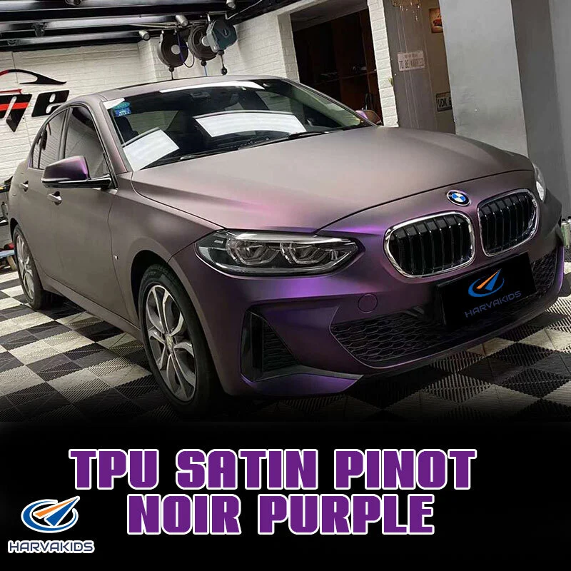 Balut Kereta Harvids TPU Satin Pinot Noir Ungu 1