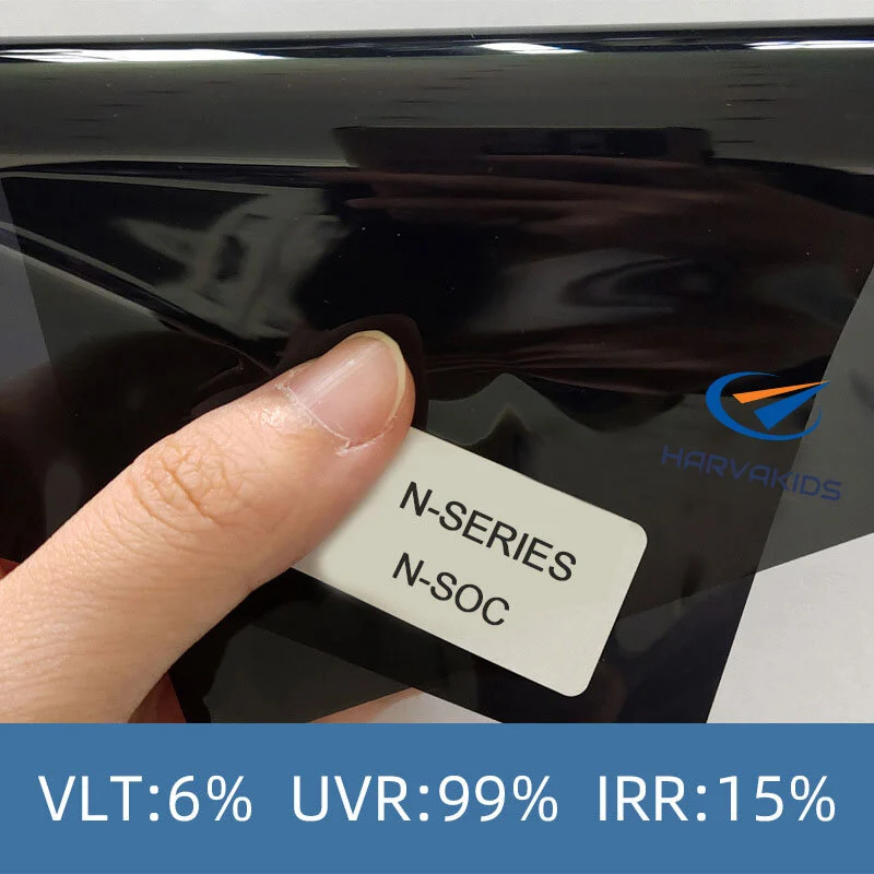 Harvakids Solar Film UV & Heat Blocking Car Window Tint N-SOC 1