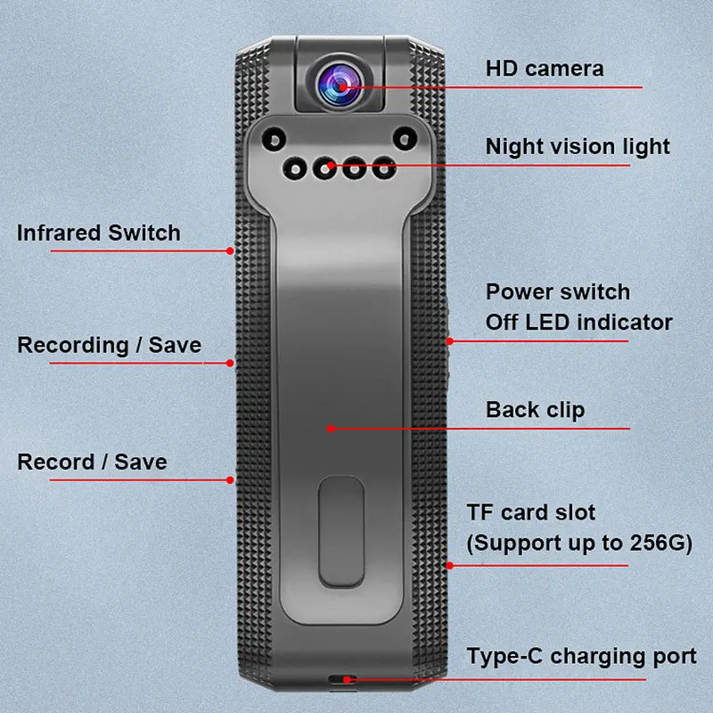 Sound Recorder 80*26*12mm - for Apartment - Dienmern 5