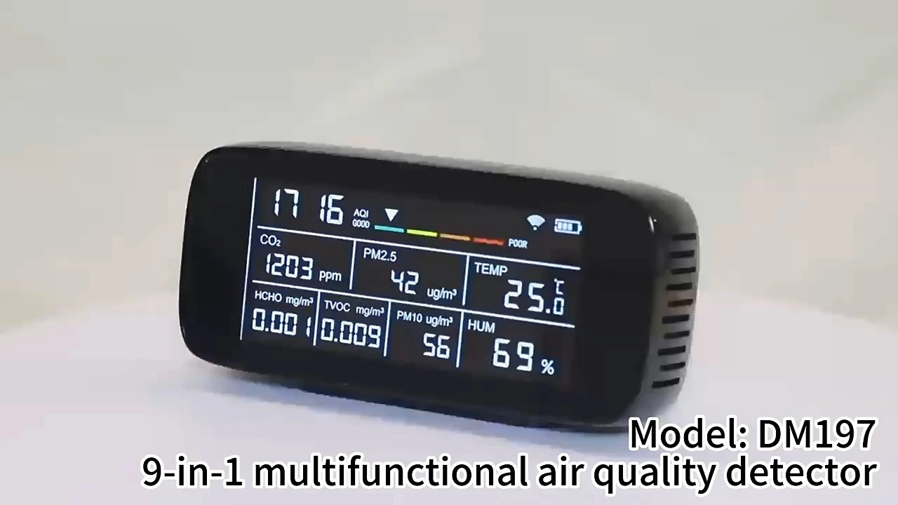Multigasdetector 10 IN 1 luchtkwaliteitdetector 1