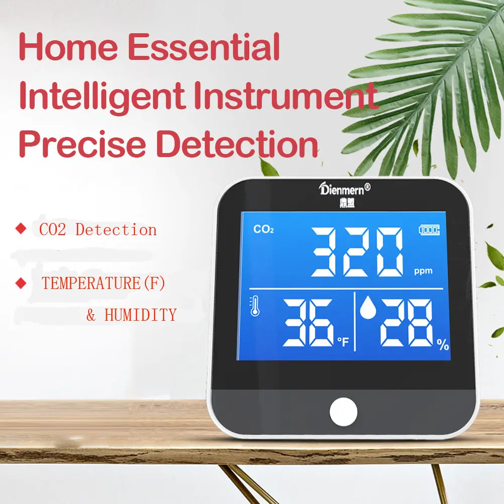Professionalportable Carbon Dioxide Detector at Sale ABS 90*90*50MM 4