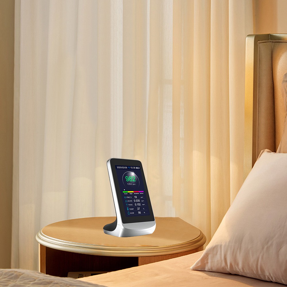 多機能 11 in One 空気品質モニター ワイヤレス tuya WiFi アプリ付き 4