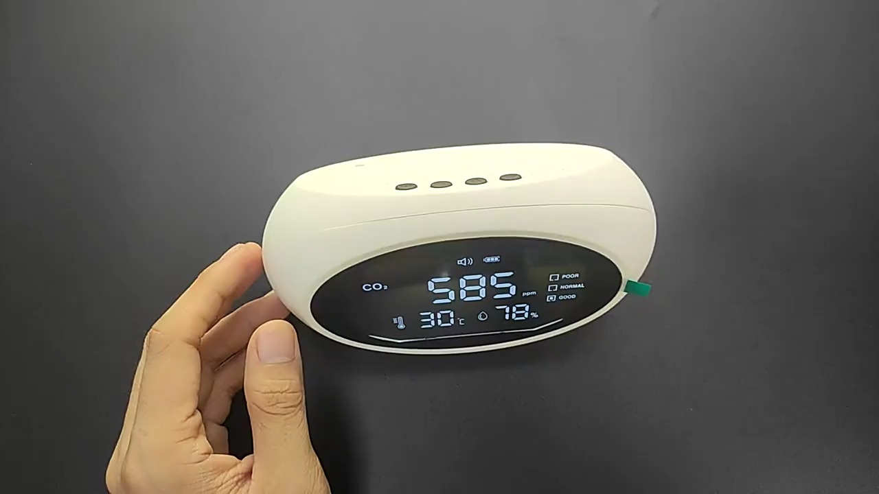 プロフェッショナル CO2 検出器 LED ディスプレイ 1