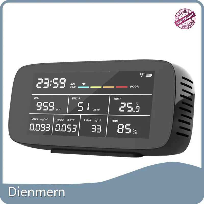 Bulk Supplies Air Quality Tester DM197-WIFI by Dienmern 1