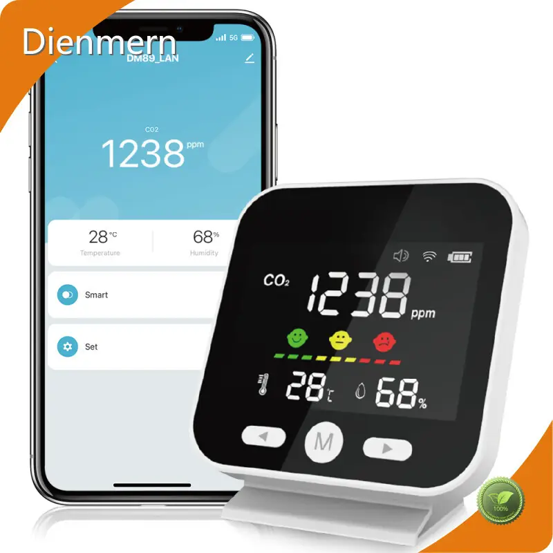 Portable Gas Detector White - for Workplace - Dienmern 1