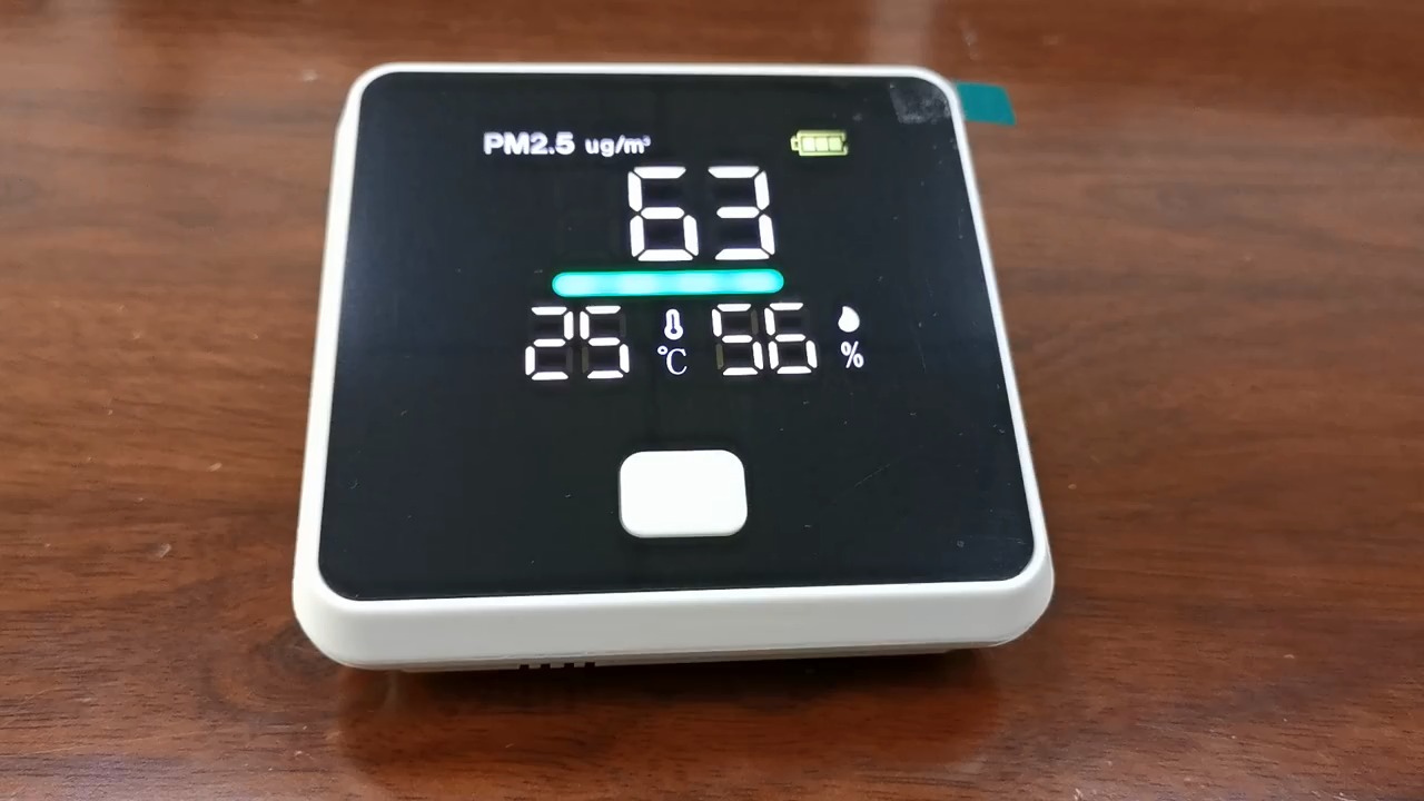 Портативный цифровой детектор качества воздуха PM2.5 1