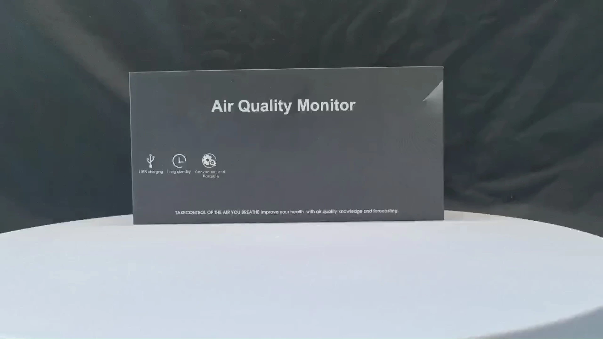 Multifunkční detektor kvality vzduchu CO2 PM2,5 průmyslový 1