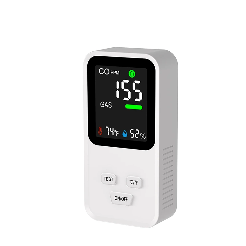Detector de CO y gases combustibles Temperatura Humedad 1
