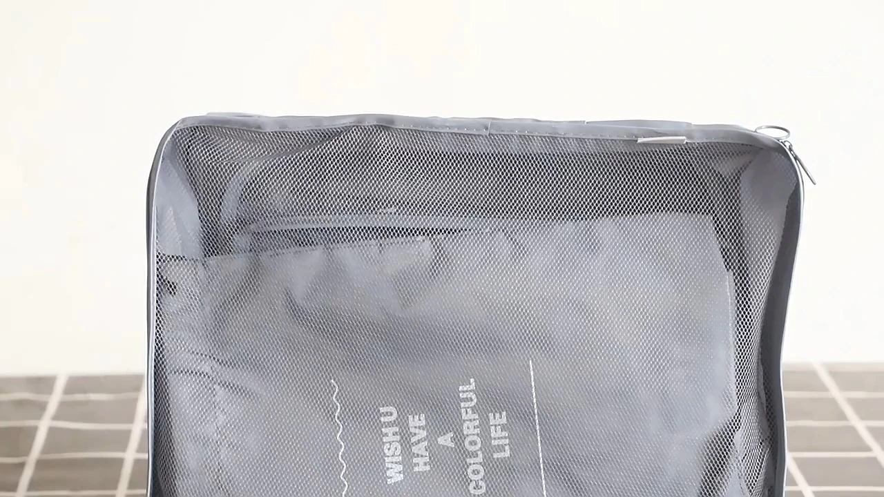 8 Set Packing Cubes Compression Suitcase Luggage Organizer for Travel 1