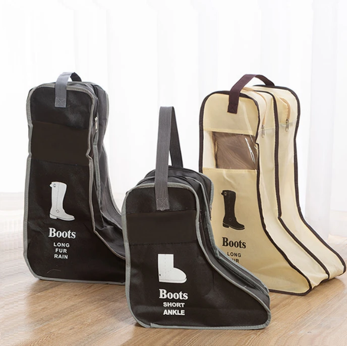 Portable Travel Zipper Shoe Bag Gym Sport Shoe Tote Storage Bags Boots Packing bags 1