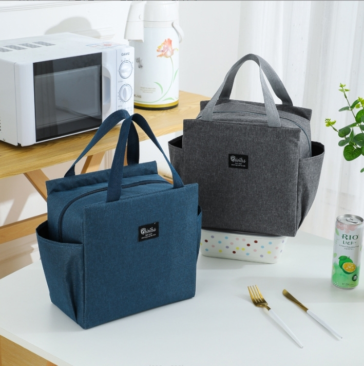 Kuuma Uusi yksinkertainen design lounaskassi iso Eristetty ruoka piknikkassi aikuisten muoti paksuuntuva kylmälaukku 1