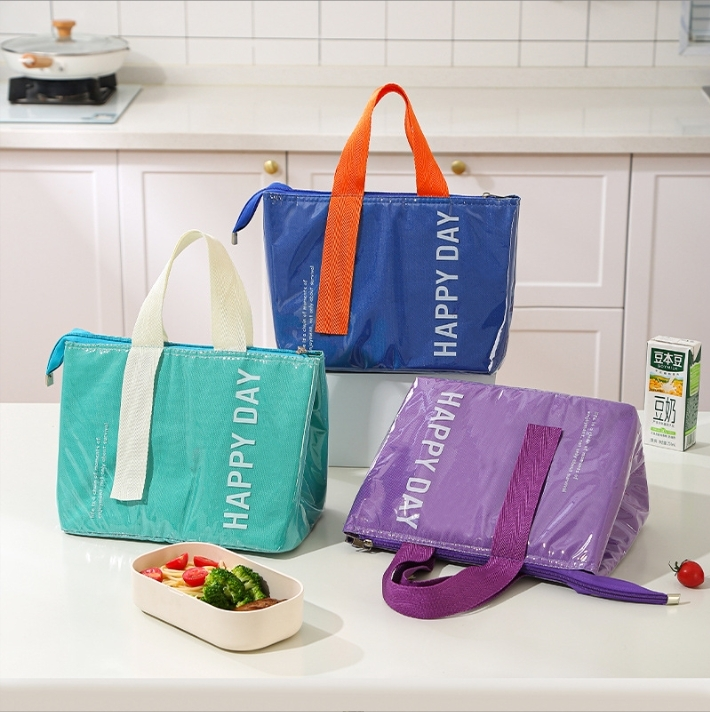 Bolsa térmica personalizada para almoço escolar, bolsa térmica personalizada para viagem ao ar livre para piquenique e comida feminina 1