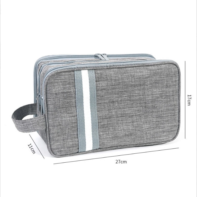 Tas Perlengkapan Mandi Travel Luar Ruangan Tahan Air Tebal Multiwarna Baru Tas Tangan Kosmetik Kapasitas Besar Olahraga Wanita 1